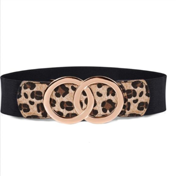 Women Stretchy Wide Waist Belts, Ladies Elastic
